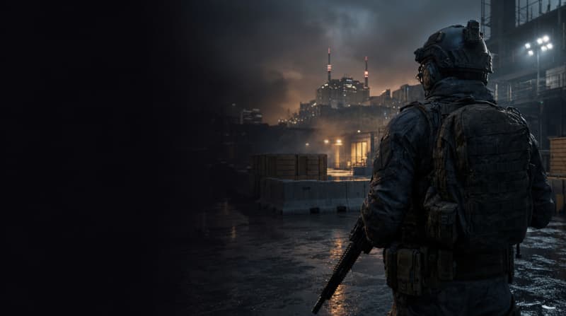 FPS Tactical Loading Screen Background