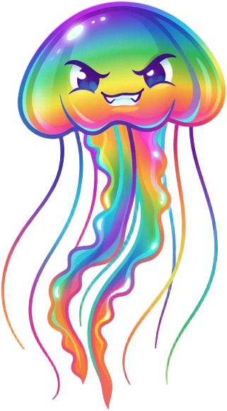 Rainbow Jellyfish Enemy