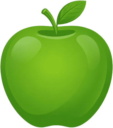 Fruit Tile Green Apple