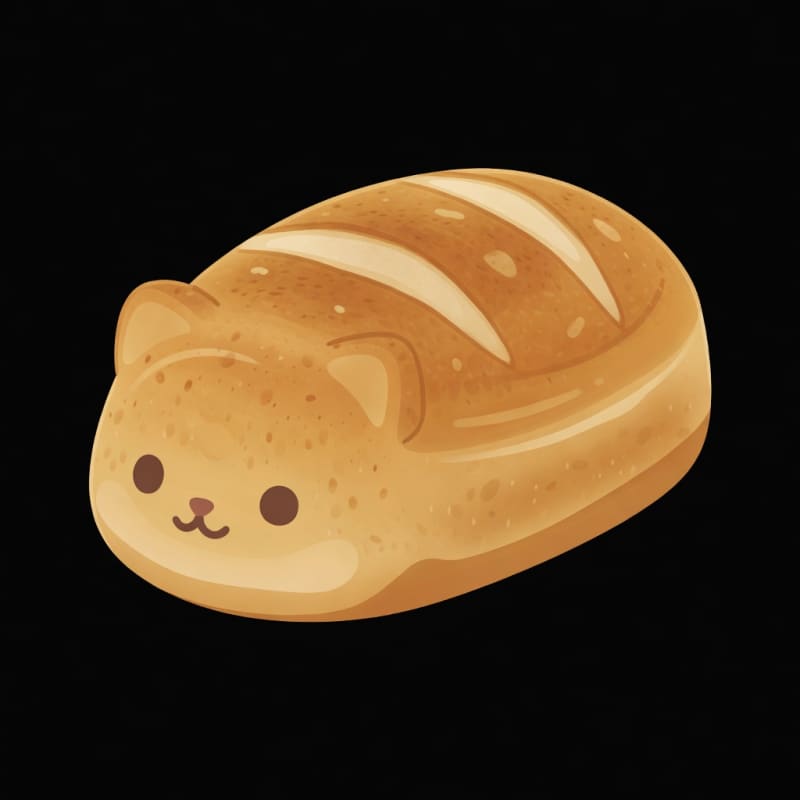 Bread Cat Texture Atlas