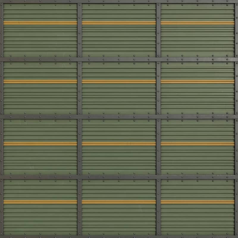 Olive Military Crate