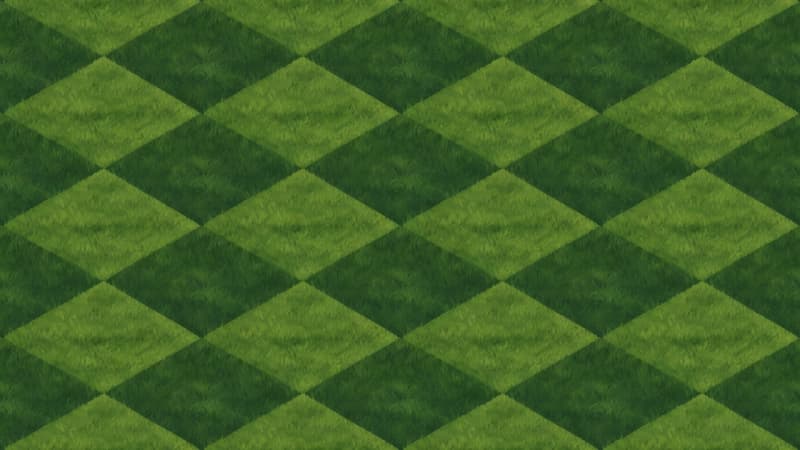 Seamless Isometric Grass Tile