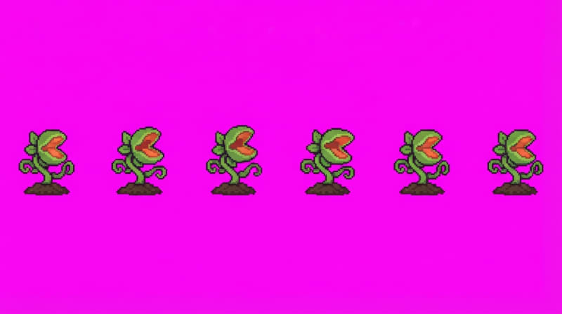 Plant Monster B - 6 Frame Sprite Sheet
