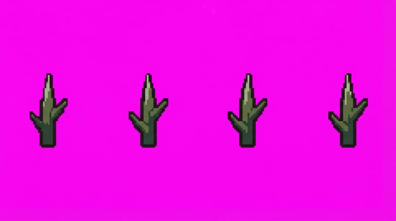 Thorn Projectile - 4 Frame Sprite Sheet