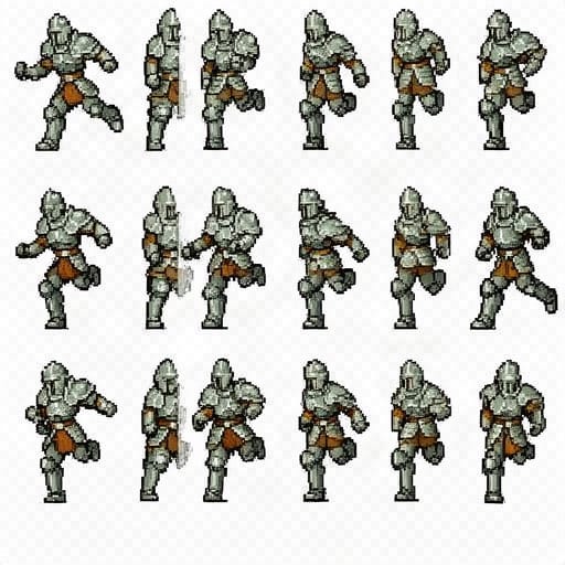 Warrior Running Sprite Sheet