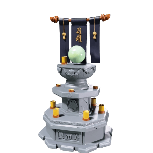 Jade Spirit Shrine Altar