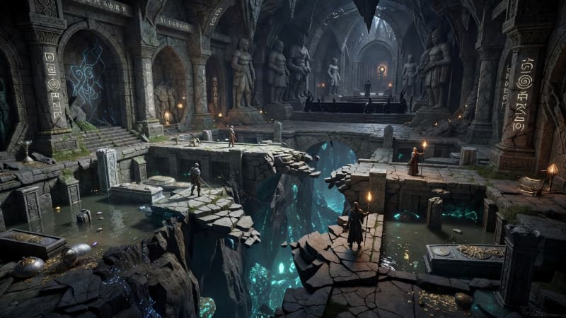 Ancient Boss Dungeon Concept