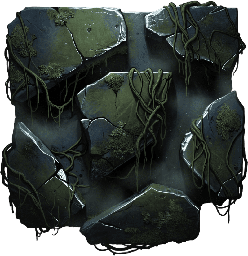 Vaelyris Overgrown Wall Fragments