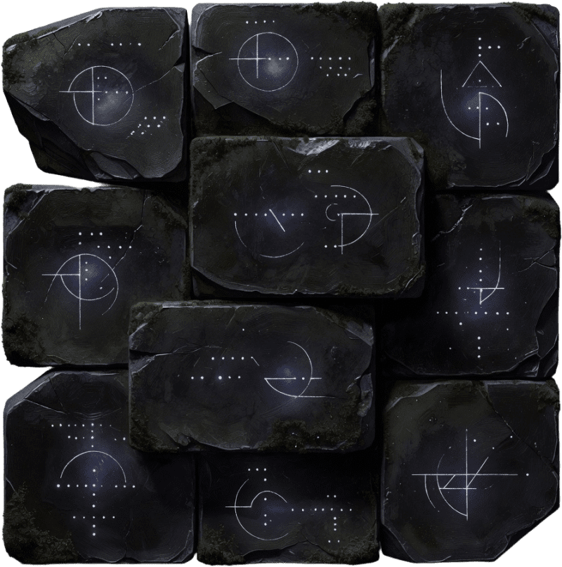 Vaelyris Gravuren Wall Fragments