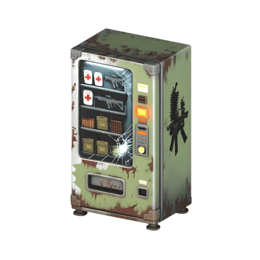 Post Apocalyptic Supply Vending Machine