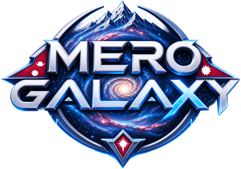 Mero Galaxy Game Logo