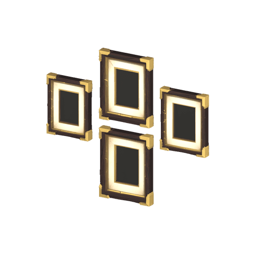 Aged Noir Wall Frames