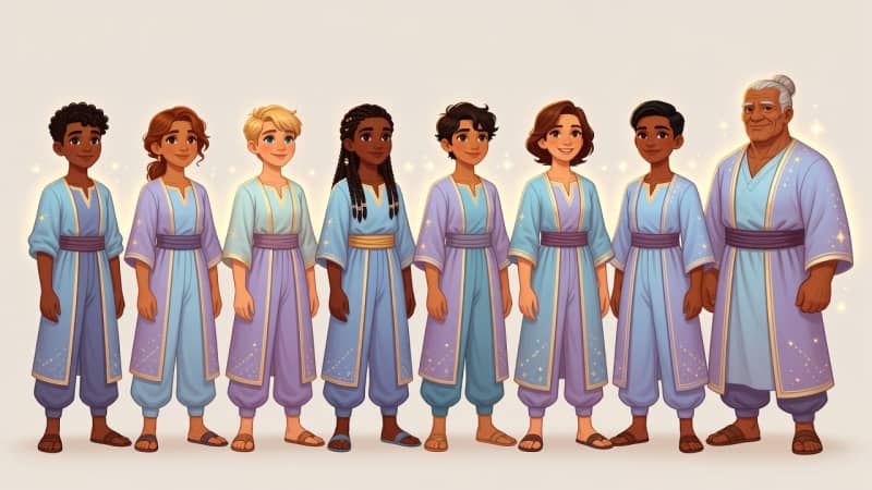 Caminhos de Luz — Roster de Heróis