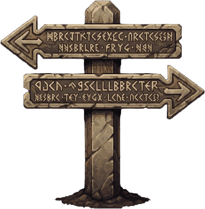 Ancient Wayfinding Sign Arrows (2)