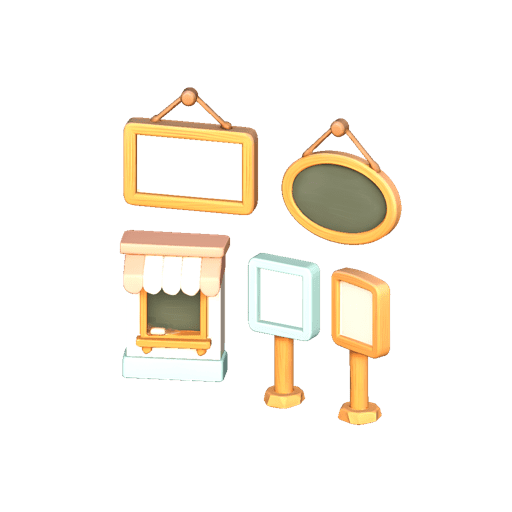 Cozy Shop Sign Kit
