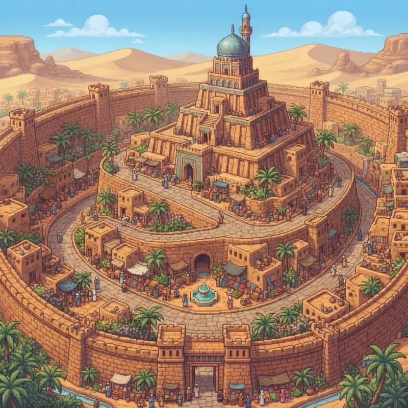New Desert Cityscape