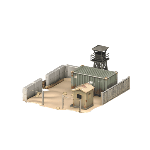 Modular Military Combat Outpost Kit