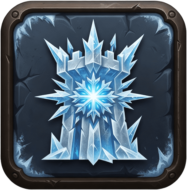 Frost Tower Button Icon