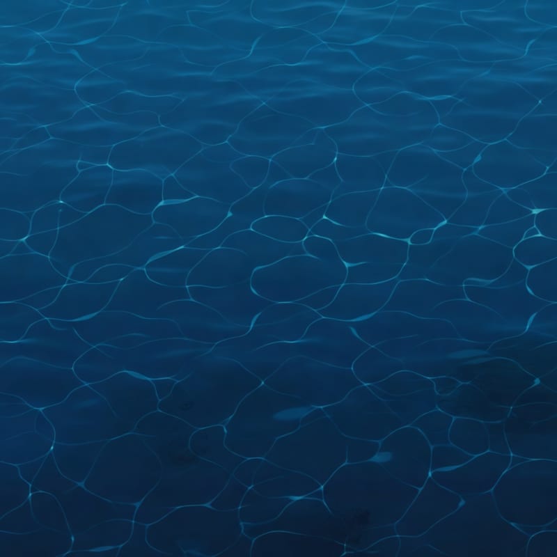 Water Deep Blue Caustics Seamless