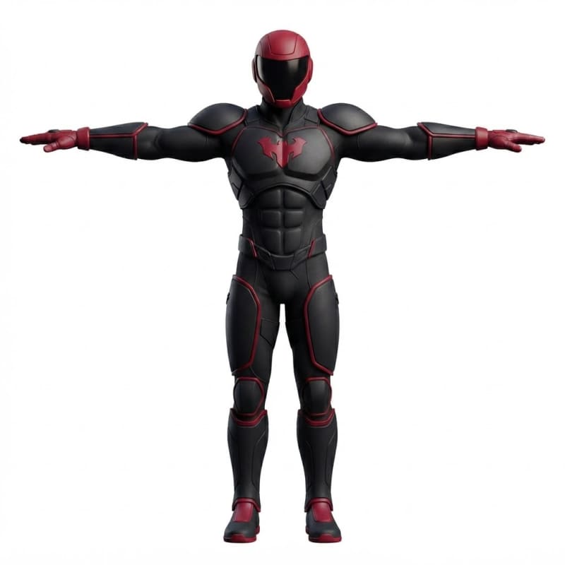 Red Armored Opponent