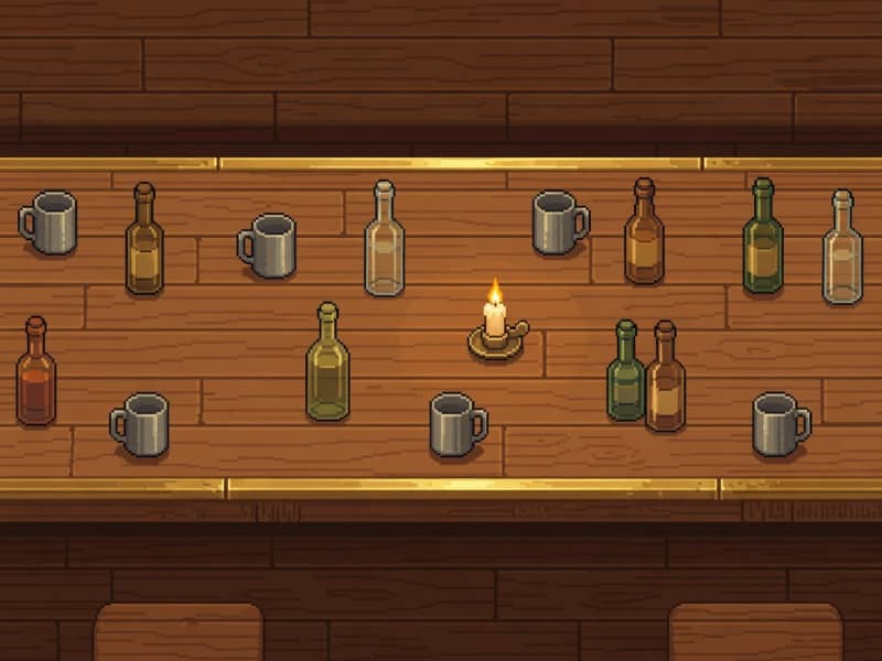 Tavern Bar Counter