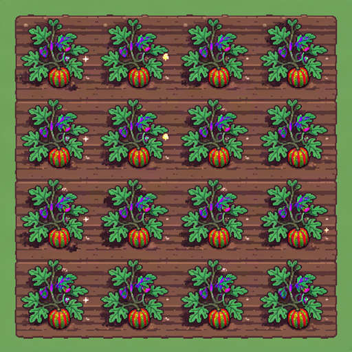 Pixel Watermelon Farm