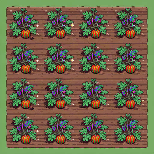 Pixel Tilled Watermelon Farm