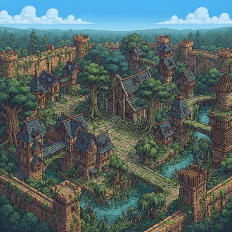 Walled Forest City
