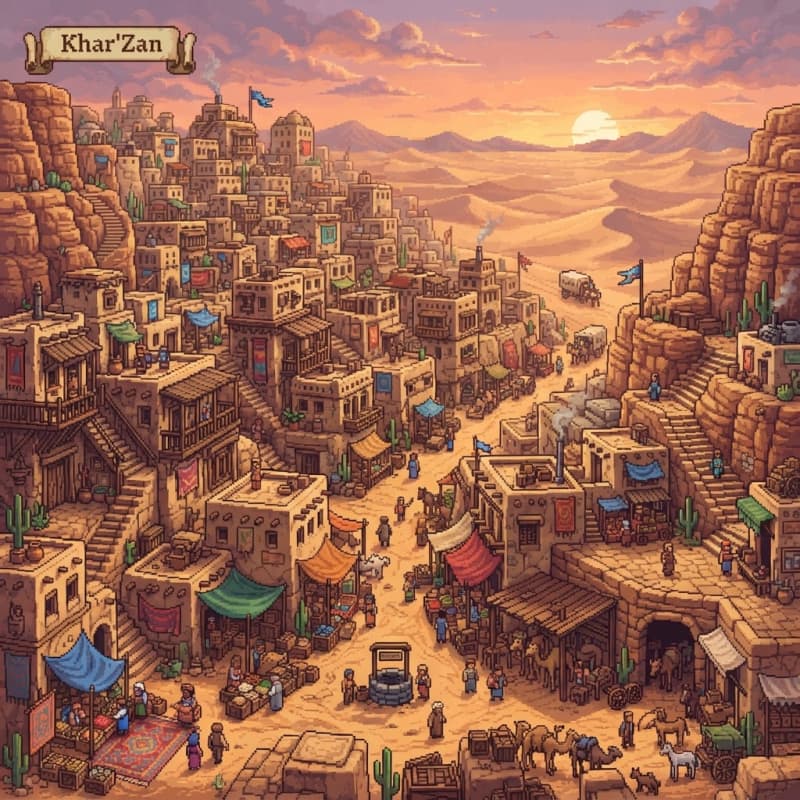 make a desert city. no domed (4)
