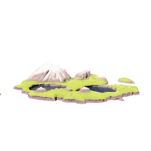 Anime Battle Royale Island Terrain