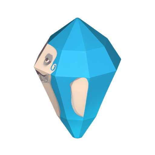 Low Poly Crystal Gem