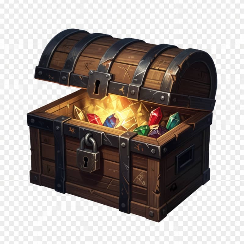 Painterly Treasure Chest