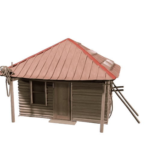 Abandoned Post Apocalyptic House