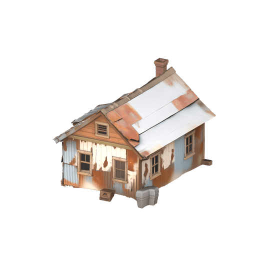 Post Apocalyptic Wasteland House