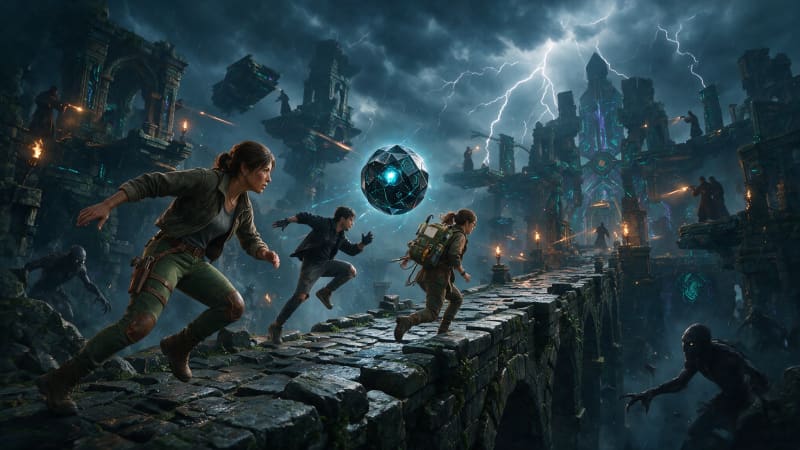 Key Art — O Roubo do Artefato