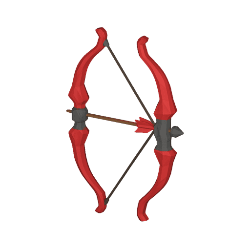 Crimson Recurve Bow