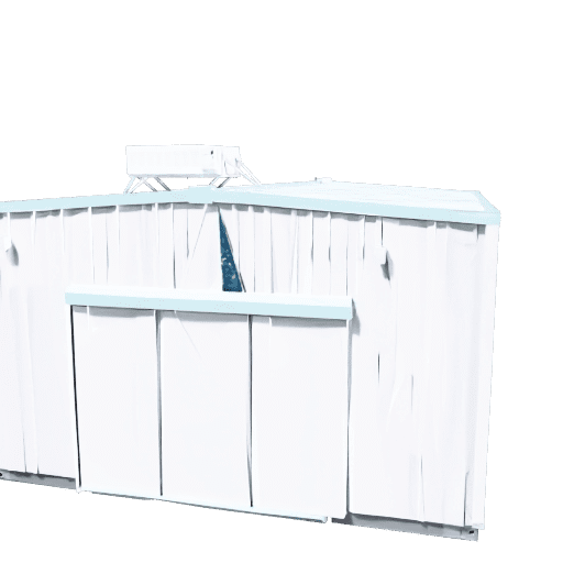 Low Poly Cold Storage Warehouse