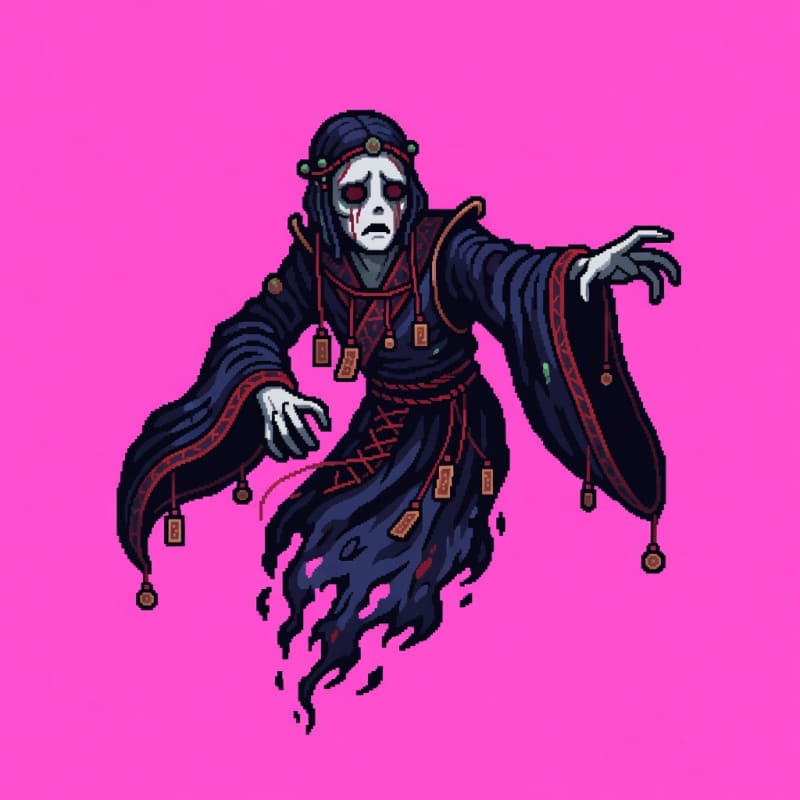 Gate 1 Ally Oan Restless Ghost Pixel Sprite