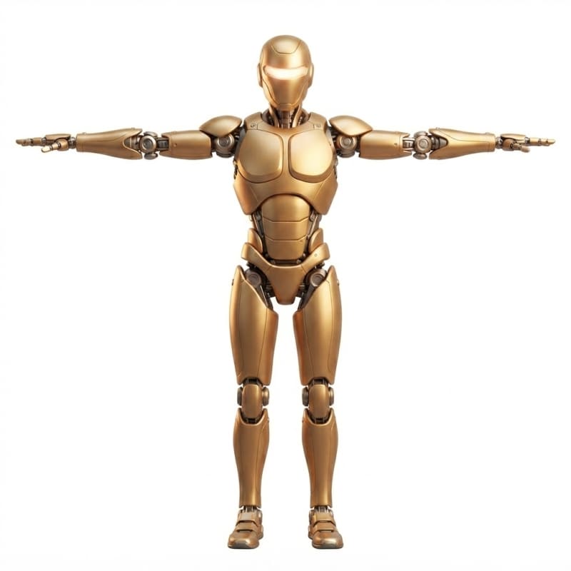 RUN IQ Robot Golden