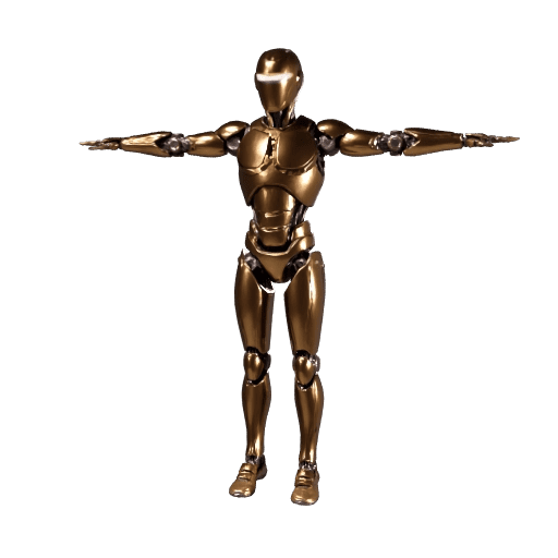 RUN IQ Robot Golden