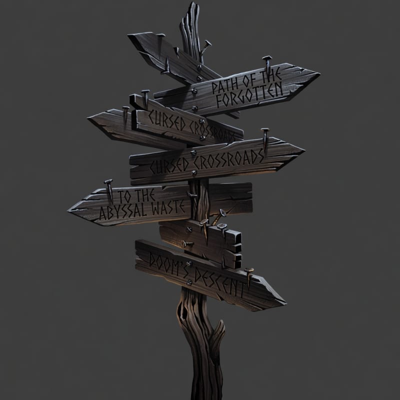 Dark Fantasy Signpost
