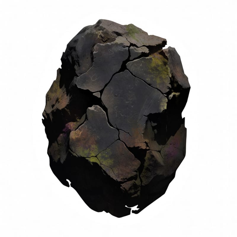 Cracked Dark Fantasy Rock
