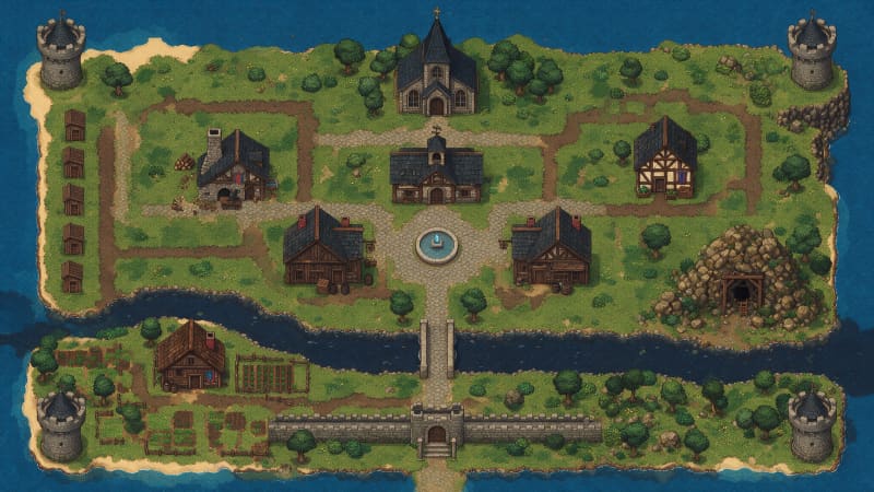Village Hub Concept Map