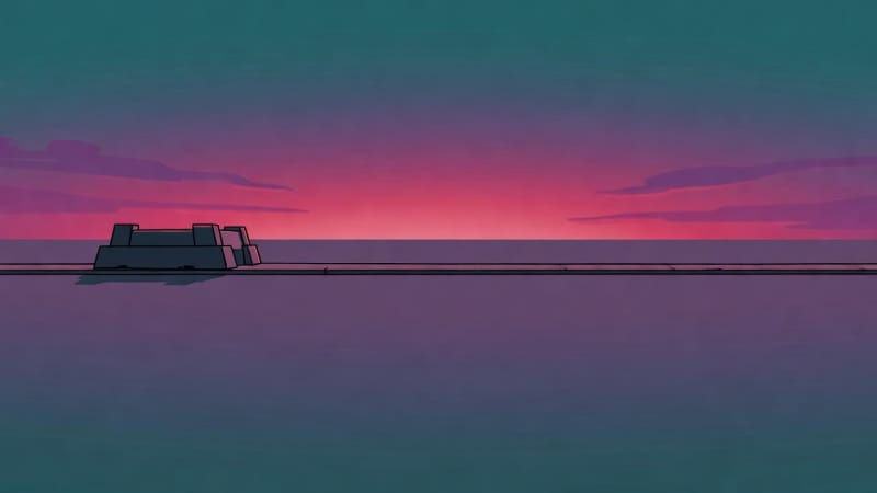 Anime Lane Background