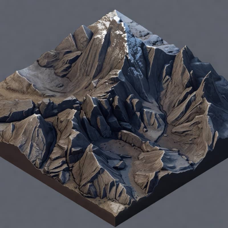 Terrain Mountain Tile