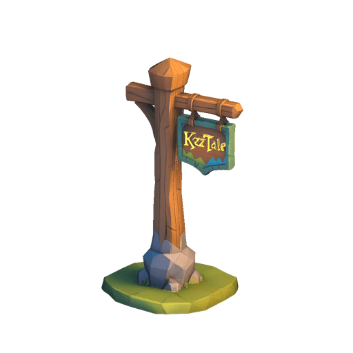 Stylized Fantasy Signpost