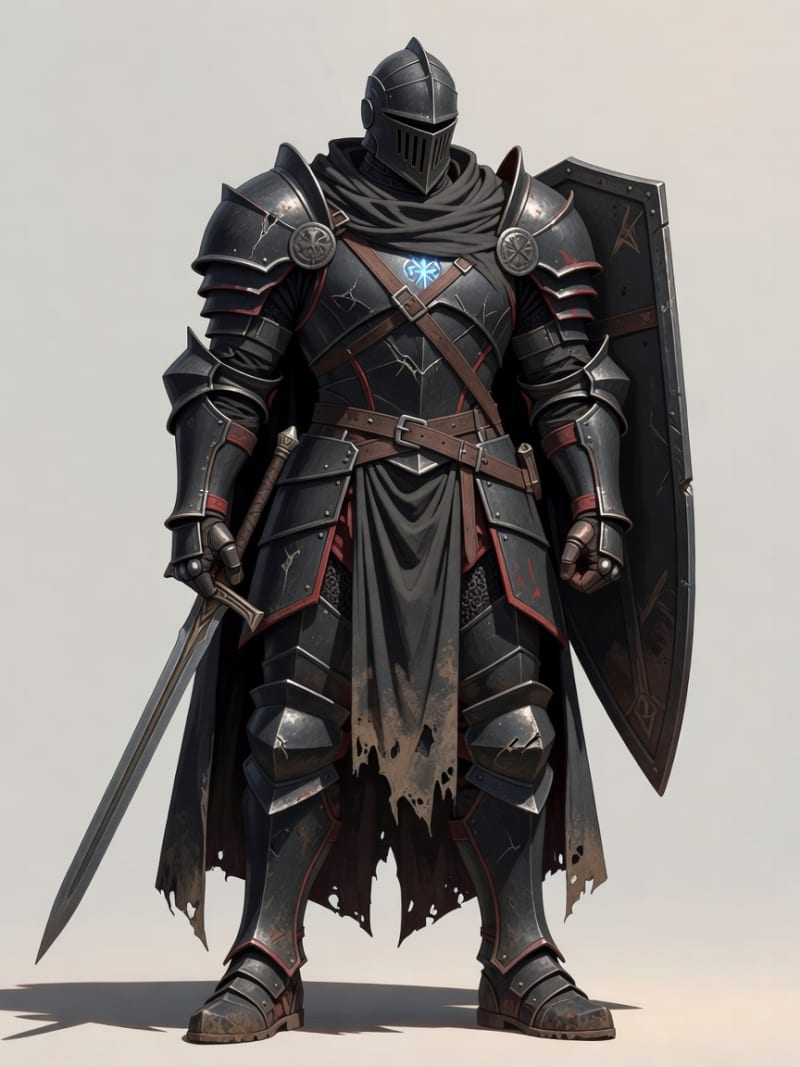 Exiled Heavy Knight Protagonist