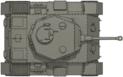 Tank Turret Panzer2F