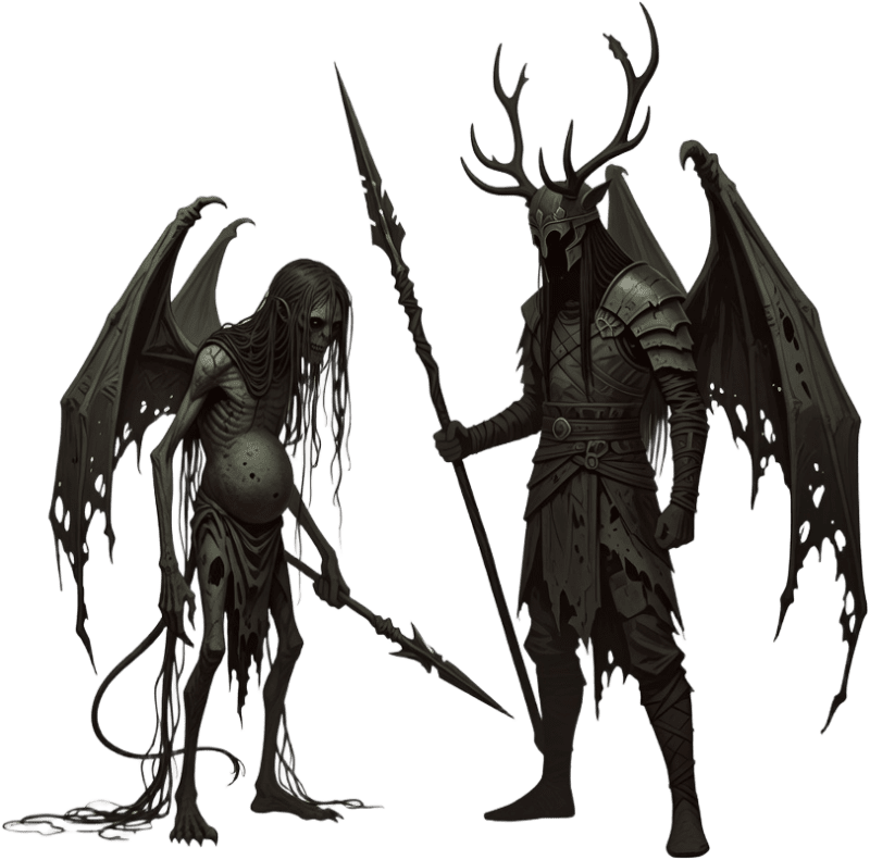 Demon Enemy Dark Fantasy Sprite