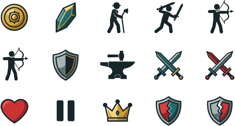 Stick War UI Icons